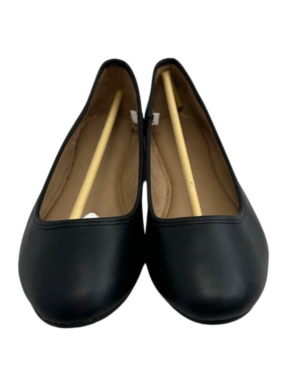 Universal Thread Everly Womens Memory Foam Black Flats Size 10